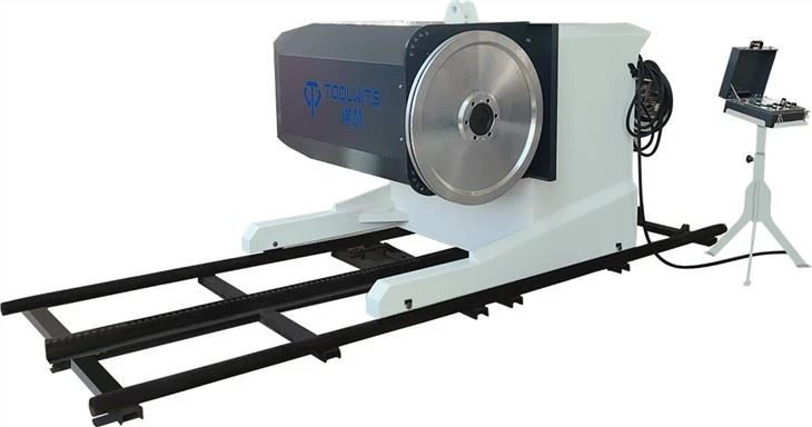 stone cutting diamond wire saw machine