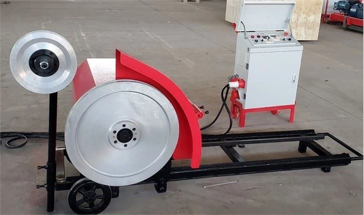 Wire Saw Machine For Block Squaring
