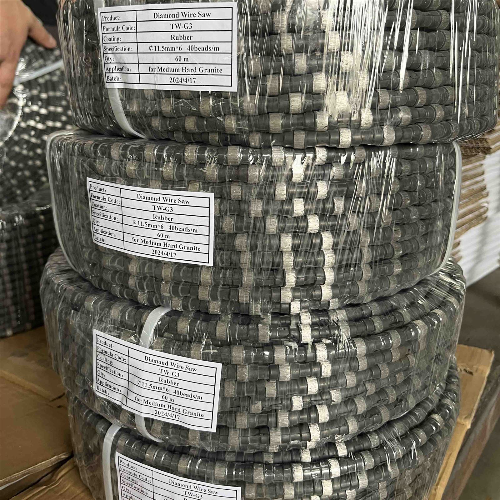 Wire Saw for Quartzite Quarrying Wire Saw for Quartzite Quarrying